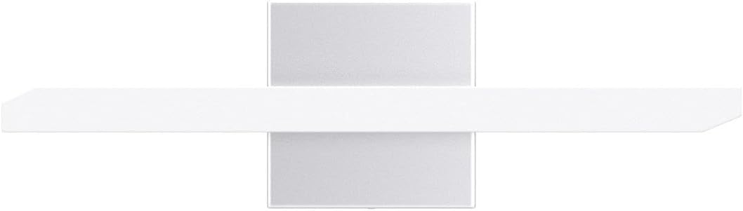 Bathroom Light Fixtures Over Mirror, Modern Bath Wall Lamp Chrome | Small 16 Inch, Gentle Lighting, Linear Lamp Bar for Vanity Restroom, Lámparas para Baño, IP44 Rustproof, 6000K Cool White