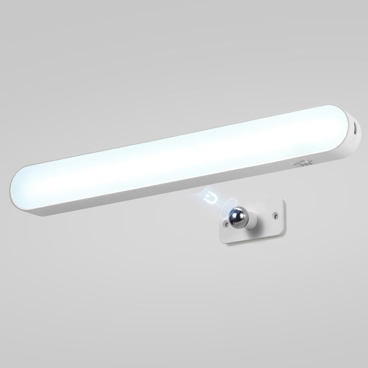 Bathroom Light Fixtures Over Mirror, Modern Bath Wall Lamp Chrome | Small 16 Inch, Gentle Lighting, Linear Lamp Bar for Vanity Restroom, Lámparas para Baño, IP44 Rustproof, 6000K Cool White