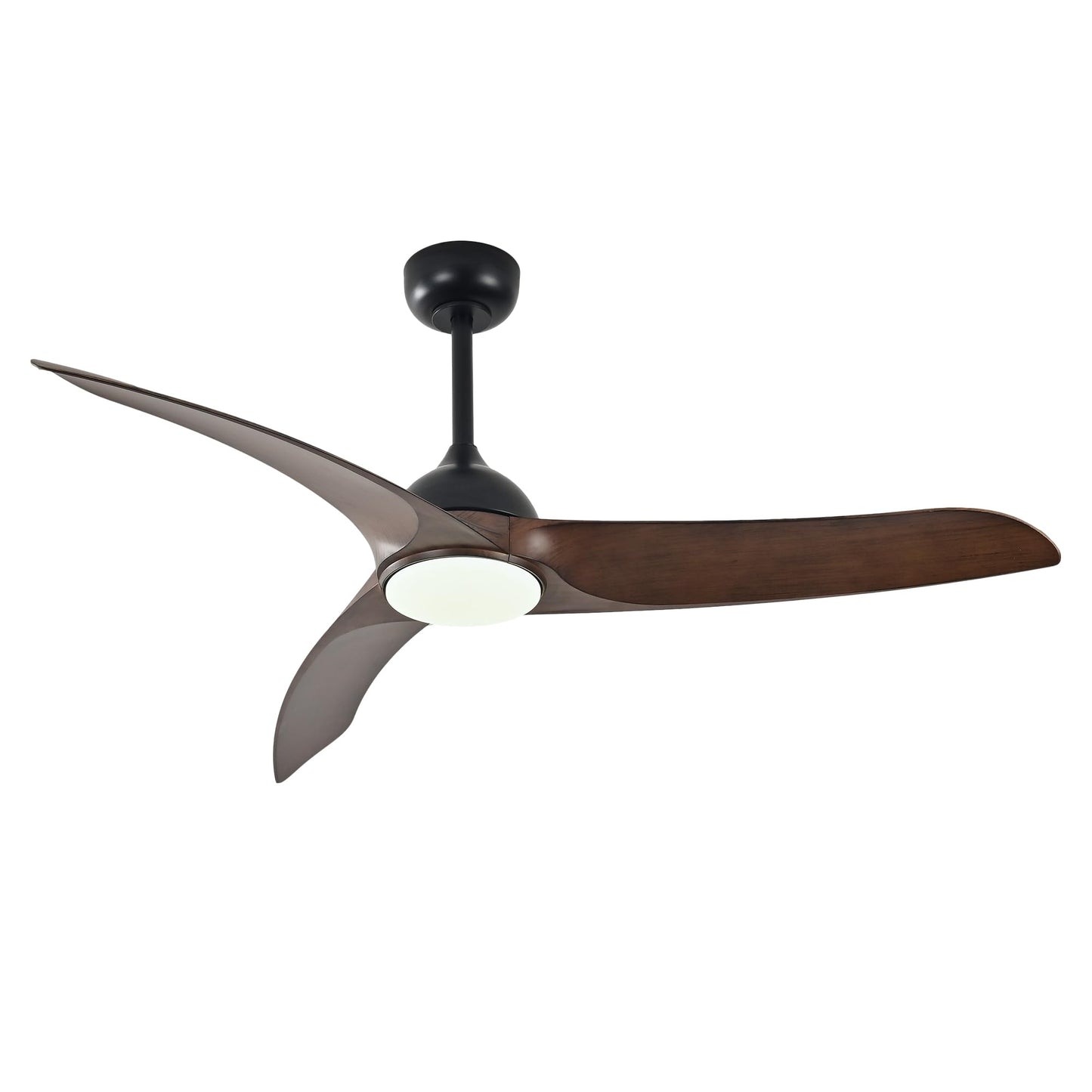 Ceiling Fans with Lights, 42 inch Low Profile Ceiling Fan with Light and Remote Control, Flush Mount, 3CCT, Dimmable, Quiet Reversible Motor, Modern Ceiling Fan for Bedroom Indoor/Outdoor Use