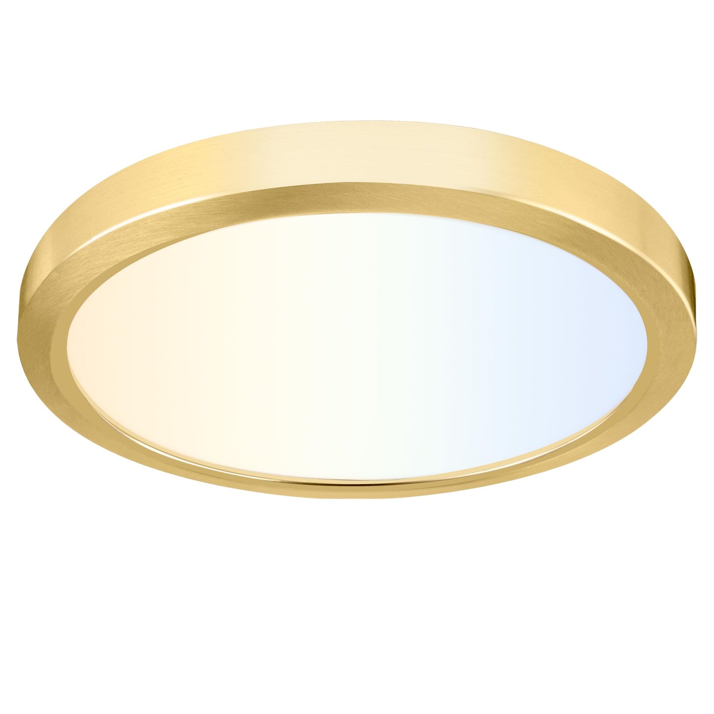 hykolity 12 Inch LED Round Flat Panel Light,3CCT,3000K/4000K/5000K | 24W Selectable CCT Edge-Lit Flush Mount Ceiling Light Fixture for Kitchen,Bedroom,Laundry and Closet Room,Black