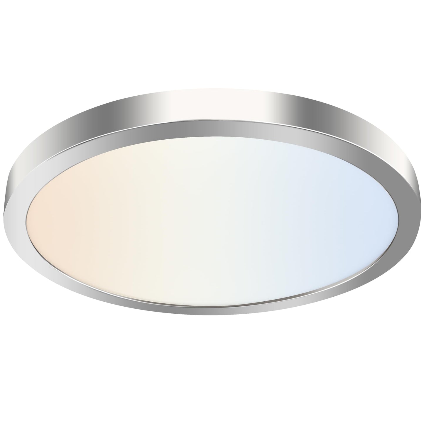 hykolity 12 Inch LED Round Flat Panel Light,3CCT,3000K/4000K/5000K | 24W Selectable CCT Edge-Lit Flush Mount Ceiling Light Fixture for Kitchen,Bedroom,Laundry and Closet Room,Black